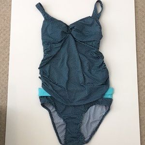 PREGO 2 Piece Maternity Swimsuit Sz XS